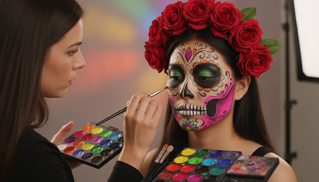 Dịch Vụ Vẽ Mặt Halloween Tại Thủ Đức. Ảnh 2